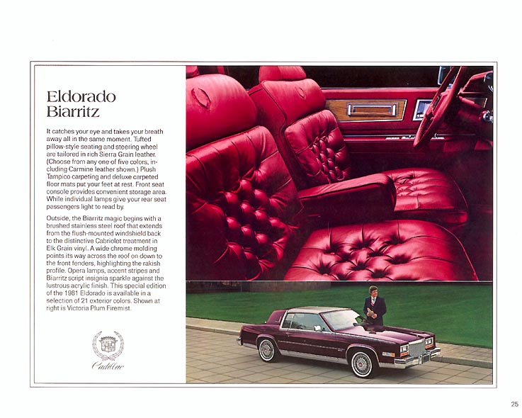 1981 Cadillac Brochure Page 9